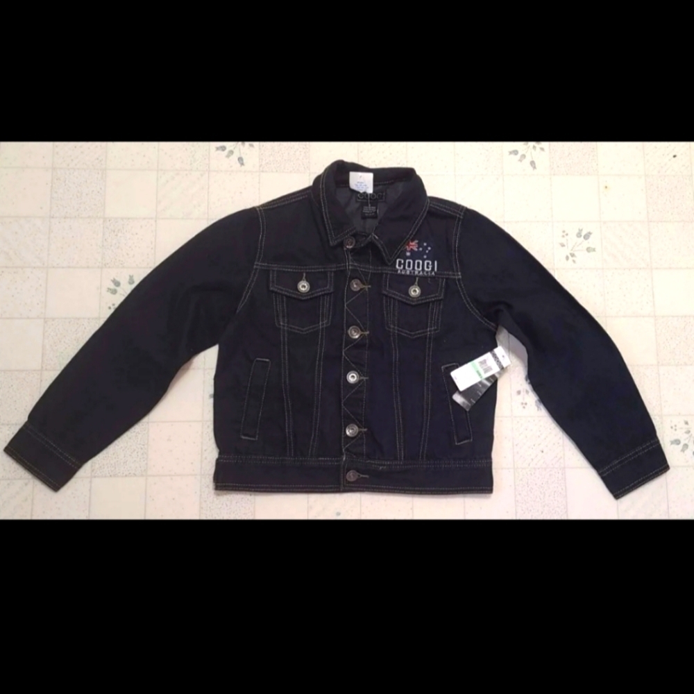 Coogi Australia Jean Jacket Size 8 nwt